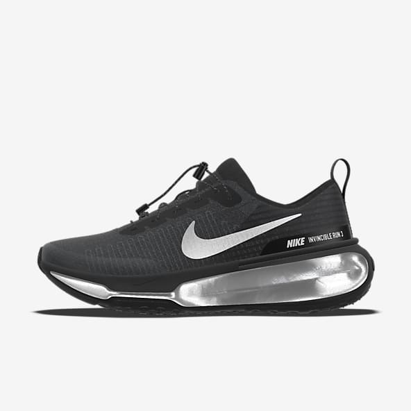 Nike black running shoes womens sale online